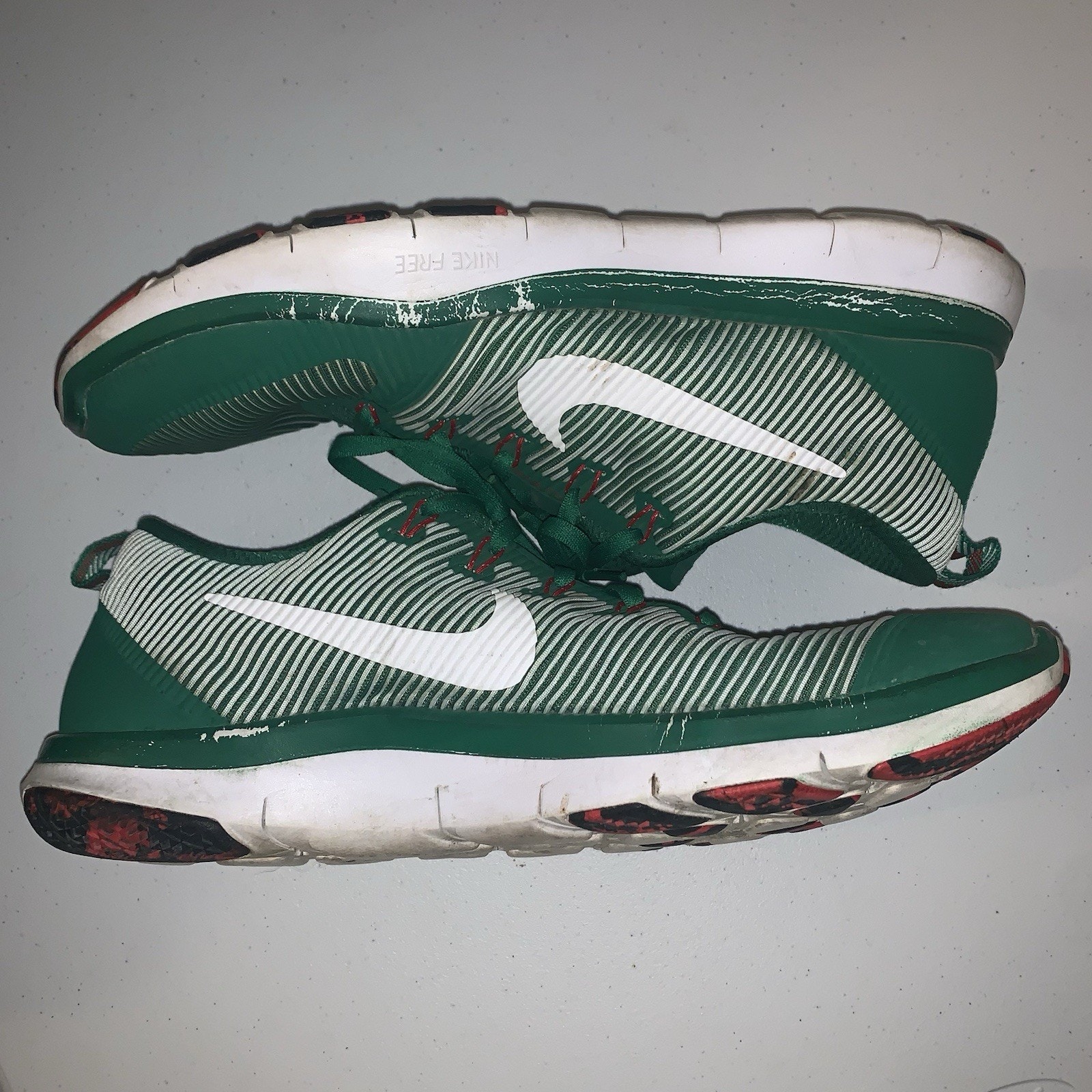 2016 Nike Free Train Versatility Green Mexico Training Running Shoes Size 12